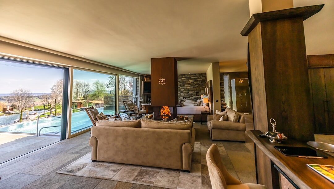 luxury villa bedroom suite