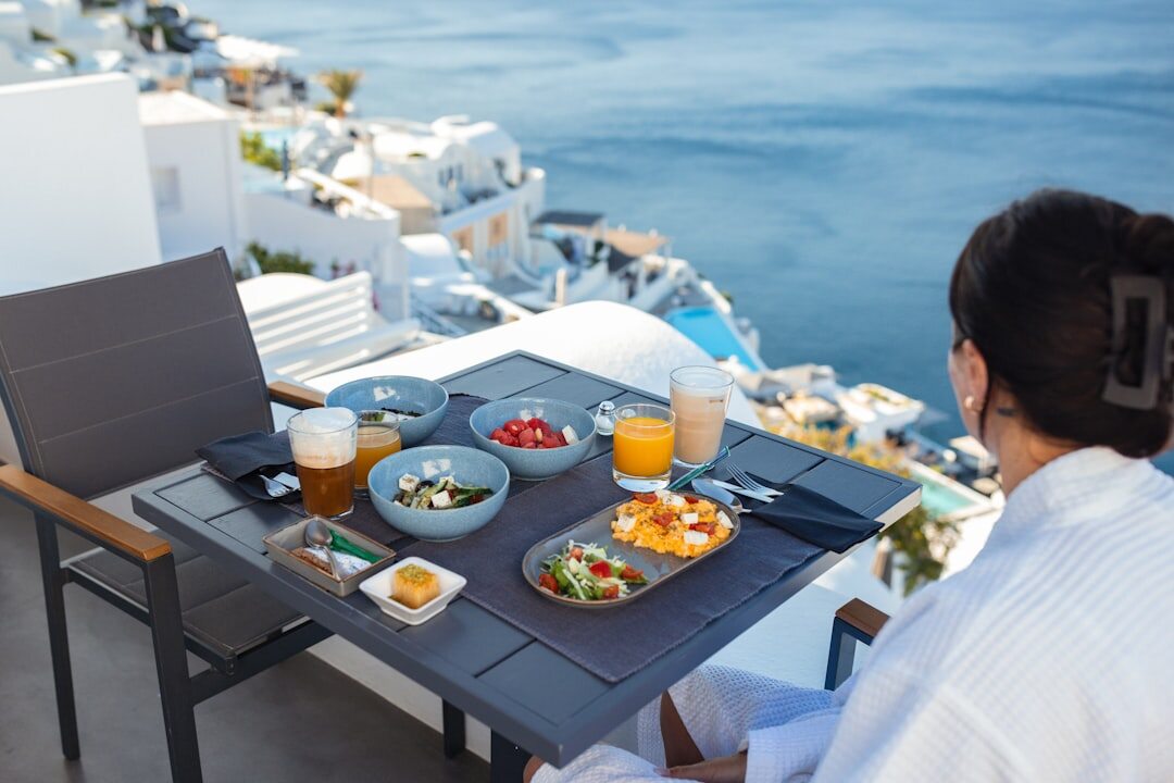 couple dining at luxury resort