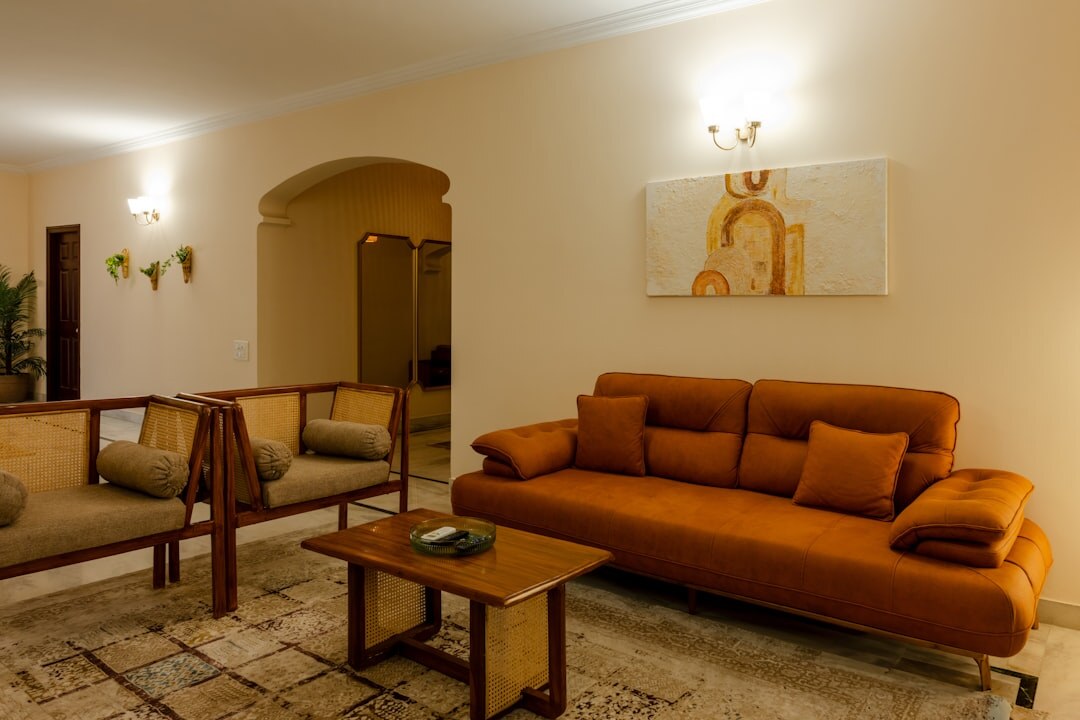 luxury villa interior living room