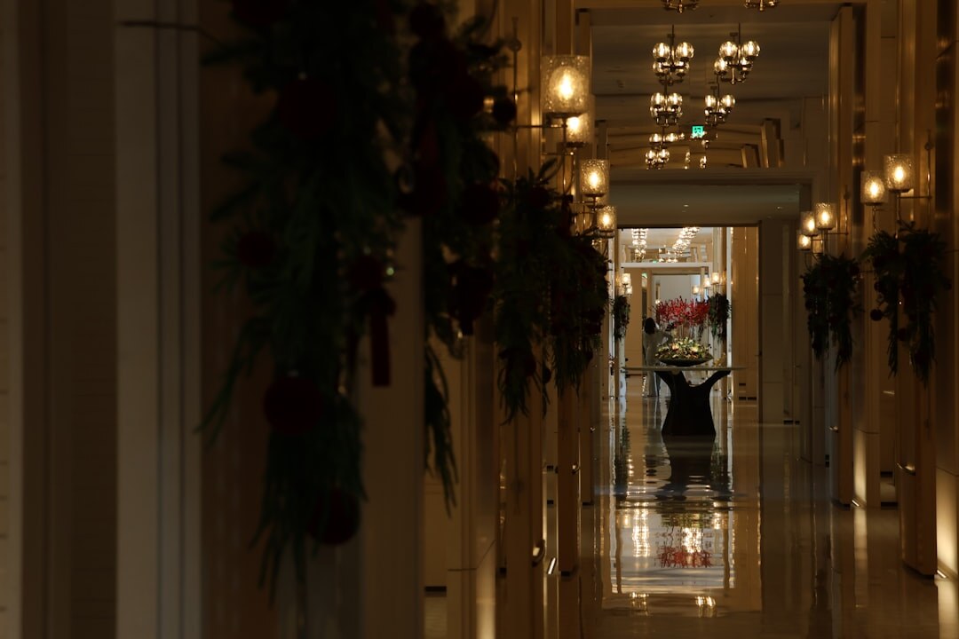 luxury boutique hotel lobby