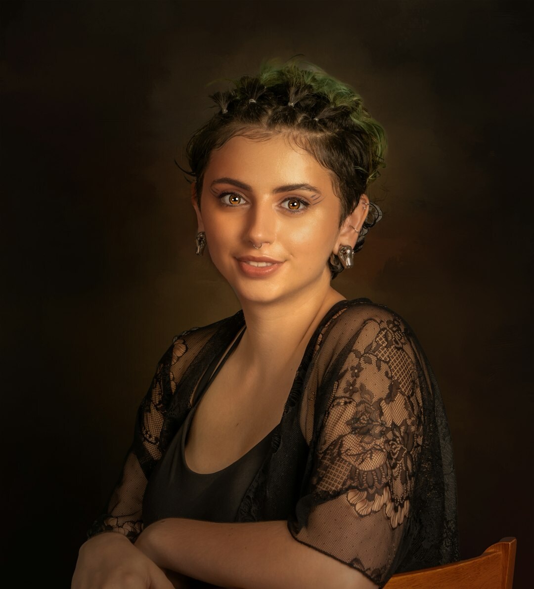 Portrait of a Chilean actress