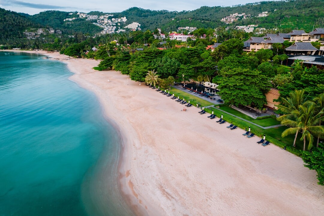 celebrity relaxing on private beach