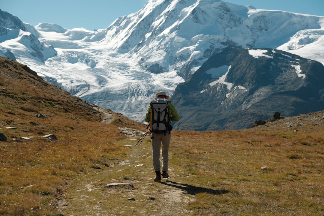 celebrity hiking in mountains